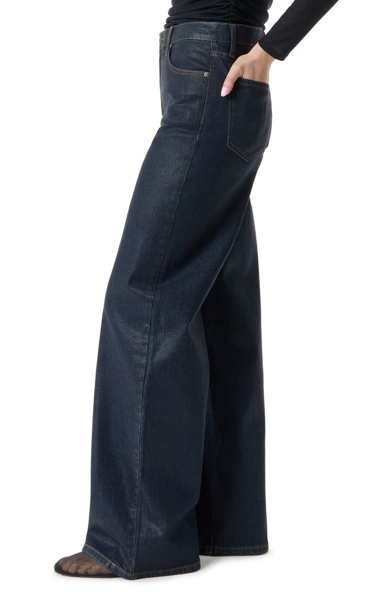 Robert Rodriguez High Waist Wide Leg Jeans, Alternate, color, Rinse W/ Clear Coatin