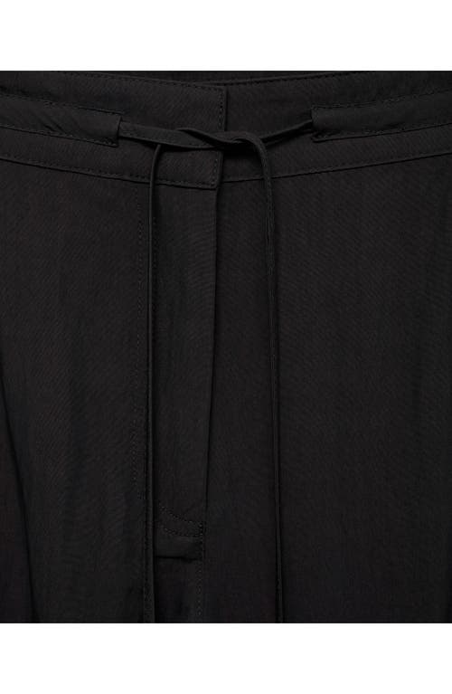 MANGO MANGO DRAWSTRING CARGO PANTS