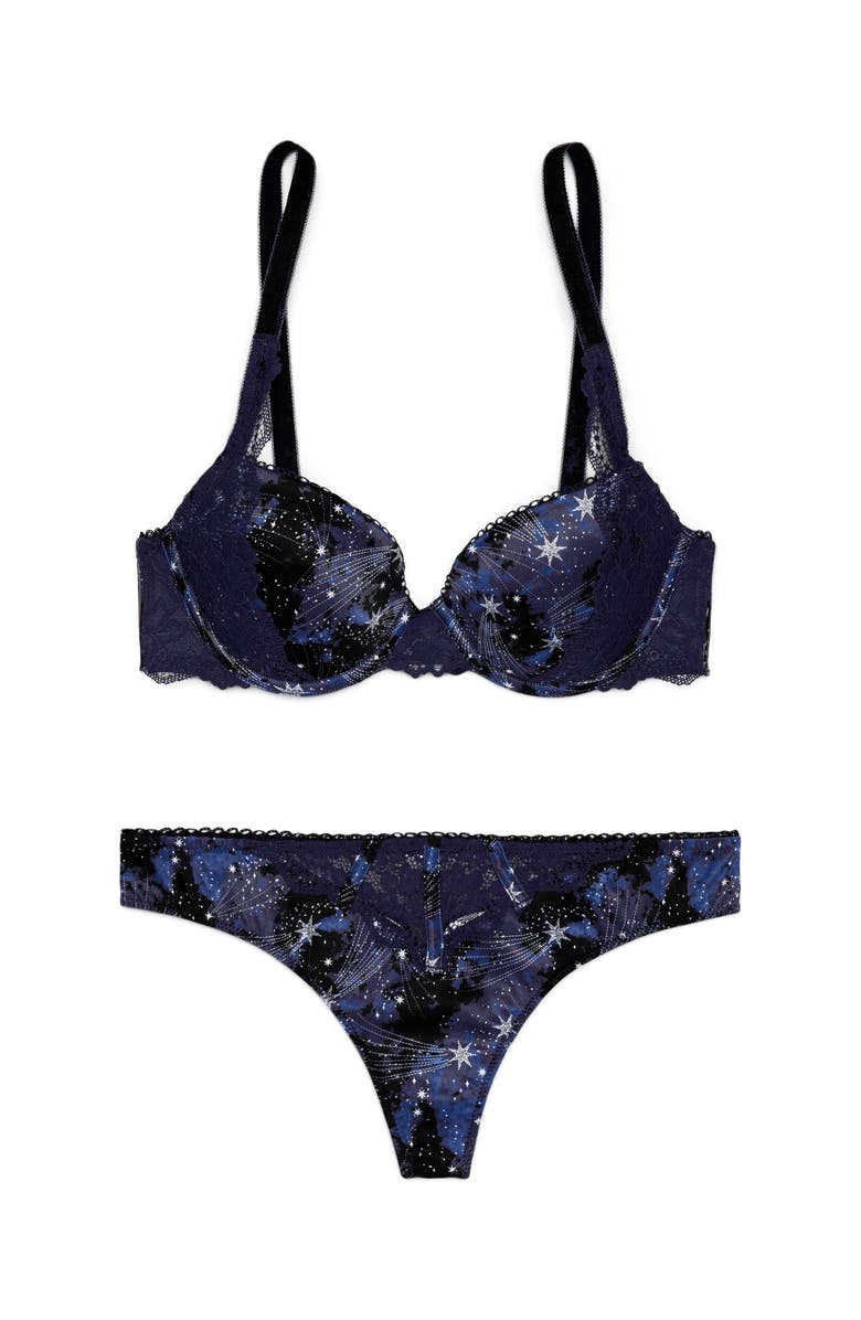 Adore Me Rochelle Push Up Demi Bra, Alternate, color, 