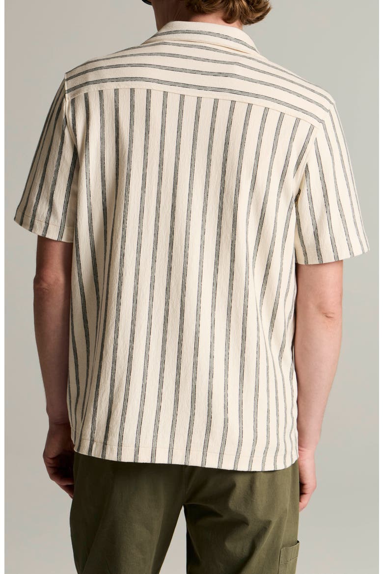 Stripe Terry Cabana Stripe Button-Up Shirt, Alternate, color, SMOCK WHITE COMBO
