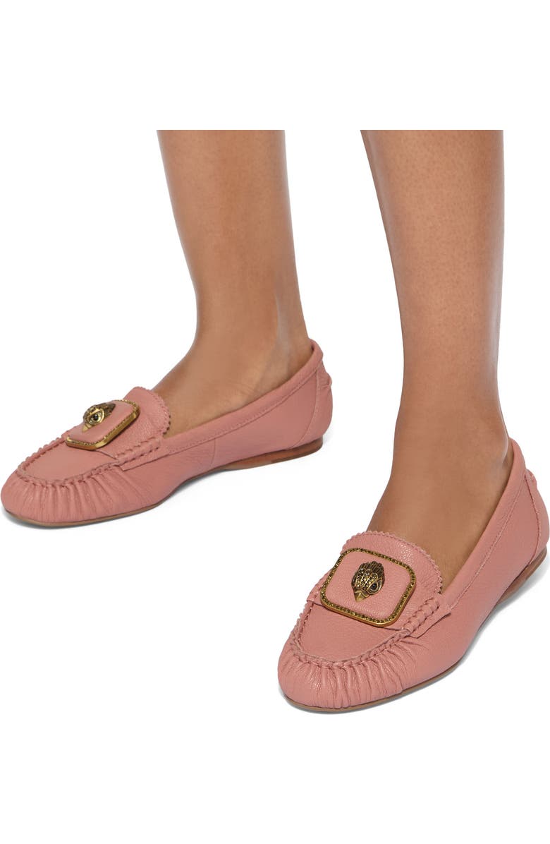 Kurt Geiger London Pimlico Leather Moccasin, Alternate, color, Light/ Pastel Pink