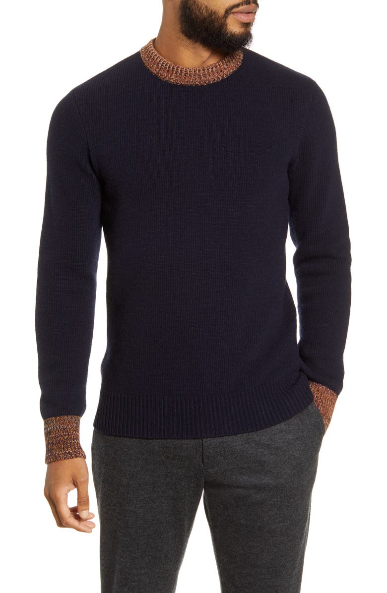 Oliver Spencer Blenheim Slim Fit Sweater, Main, color, 