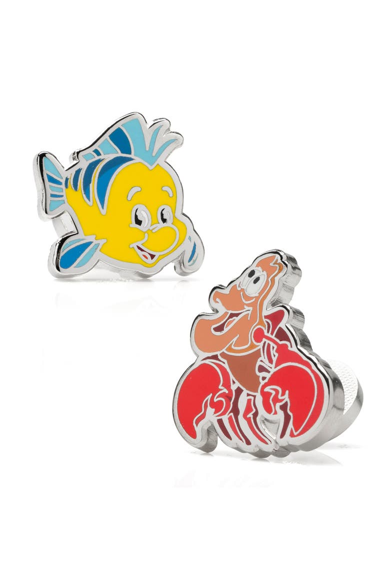 Flounder & Sebastian Cuff Links, Main, color, YELLOW