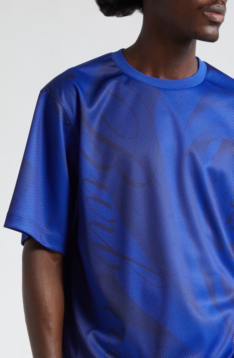 Burberry Rose Graphic T-Shirt, Alternate, color, 