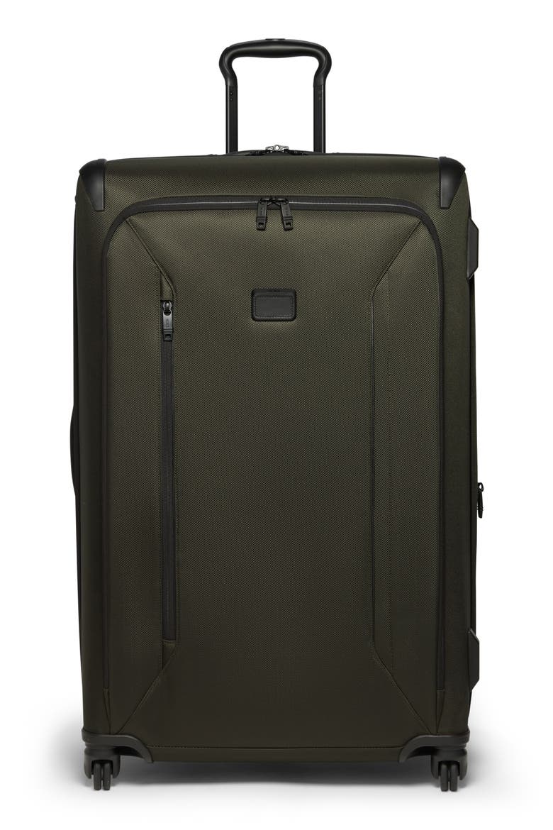 Aerotour Front Pocket Expandable Checked Luggage, Main, color, WILLOW