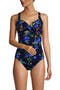  Navy/Tossed Poppy Floral