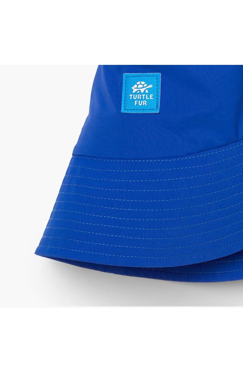 Turtle Fur Kids Sun Splash Hat, Alternate, color, Blue