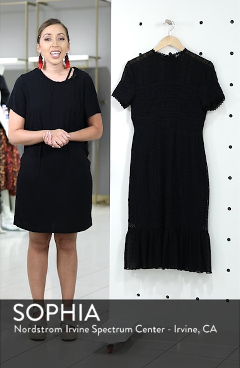 Lace & Swiss Dot Dress, sales video thumbnail