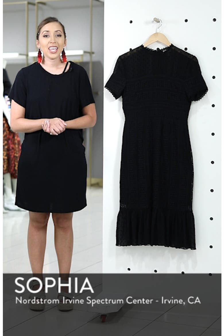 Lace & Swiss Dot Dress video