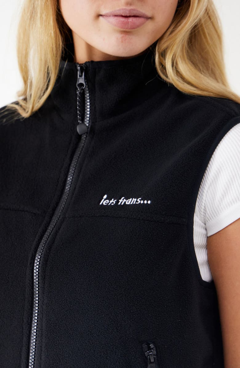 Iets Frans Shrunken Fleece Vest, Alternate, color, 