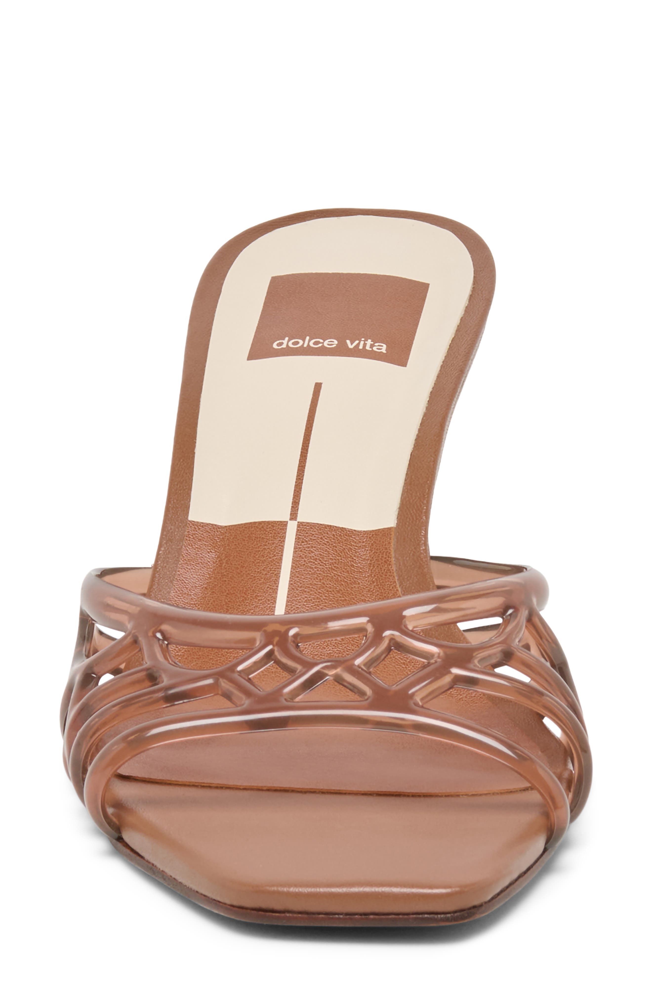 Dolce Vita Galae Slide Sandal, Alternate, color, Whiskey Jelly