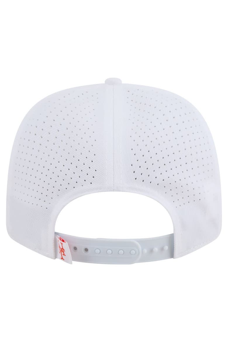 Men's New Era White New York Mets COOLERA 9SEVENTY Adjustable Hat, Alternate, color, White