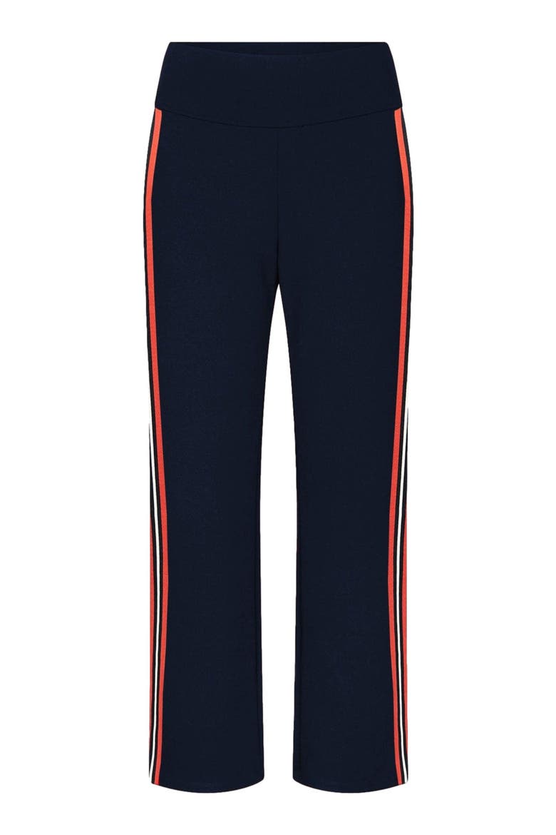Runway Pant, Alternate, color, navy red stripe