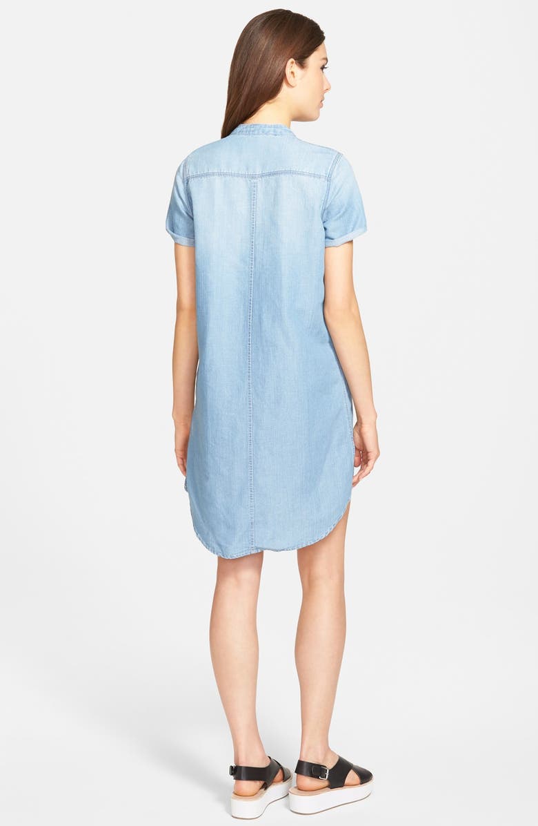 BLANKNYC 'Dog Days' Denim Shirtdress, Alternate, color, 