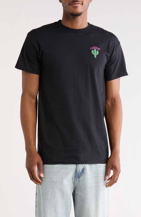 RIOT SOCIETY Neon Cactus Cotton Graphic T-Shirt