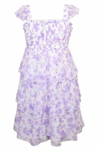 Zunie Kids' Sleeveless Chiffon Dress