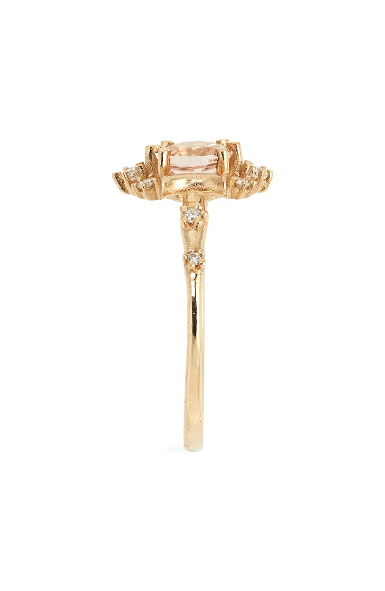 Sofia Zakia Morganite Wandering Star Ring, Alternate, color, 