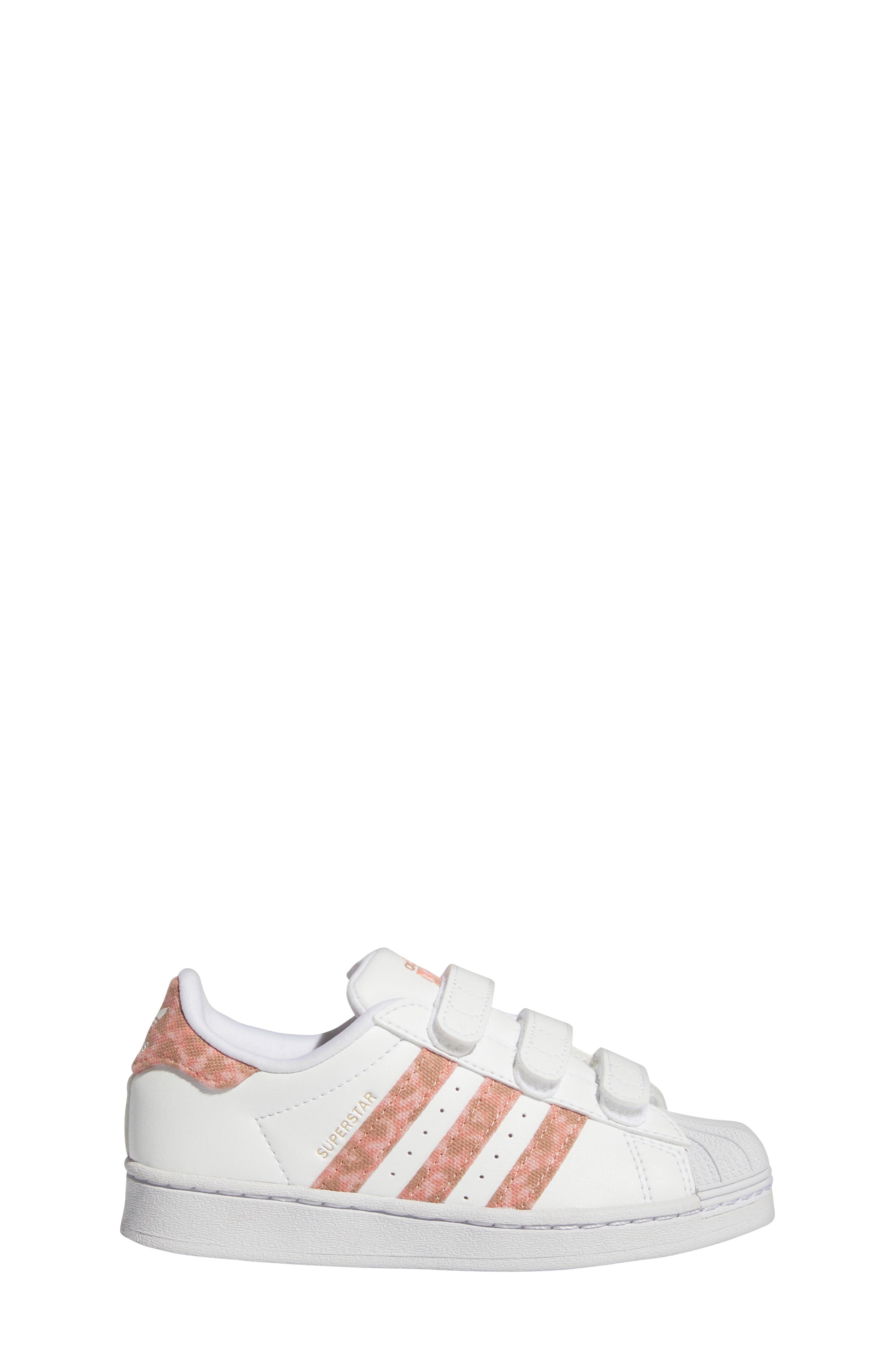 Kids' Superstar Sneaker, Main, color, WHITE/ WHITE/ GOLD METALLIC