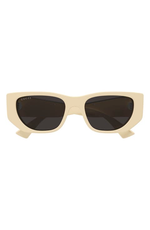 53mm Cat Eye Sunglasses