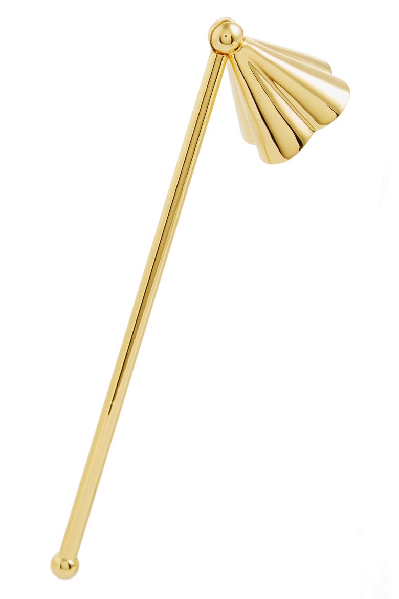Petal Candle Snuffer, Main, color, GOLD