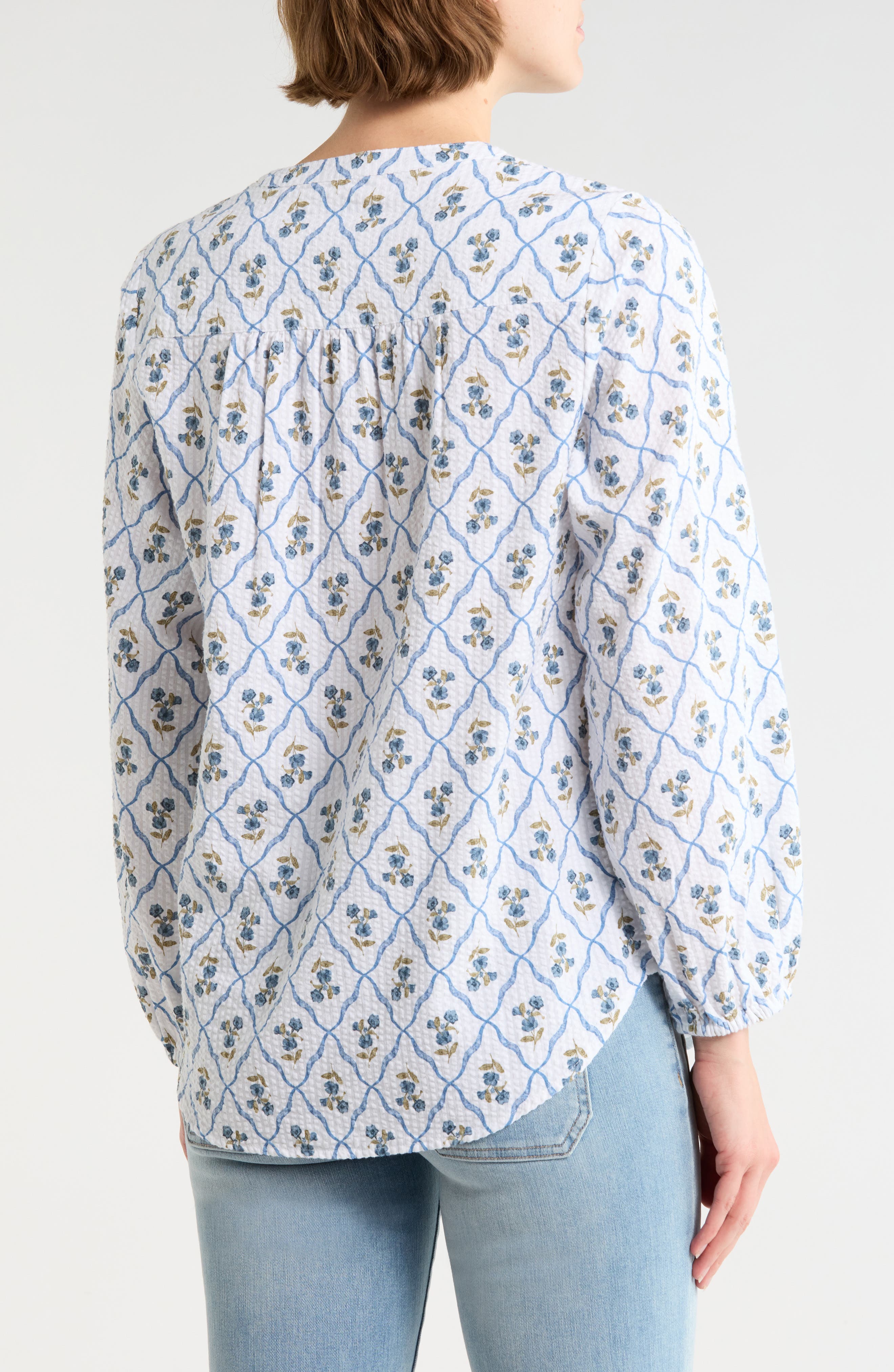 Print Button-Up Shirt - image 2
