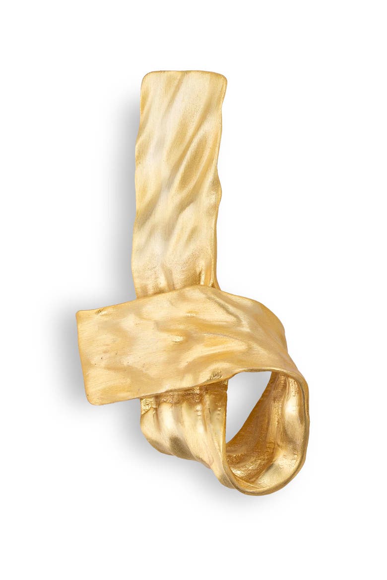 Jiya Statement Knot Earrings, Alternate, color, GOLD