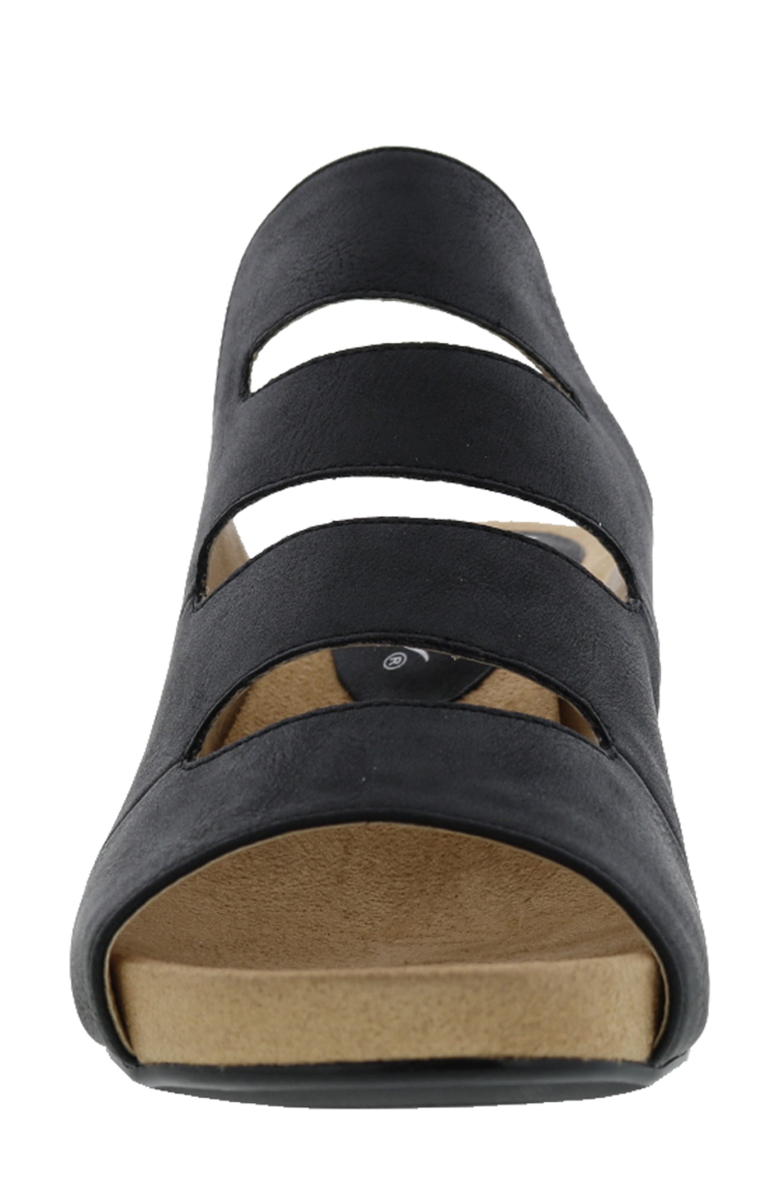 BELLINI Whit Wedge Sandal, Alternate, color, Black