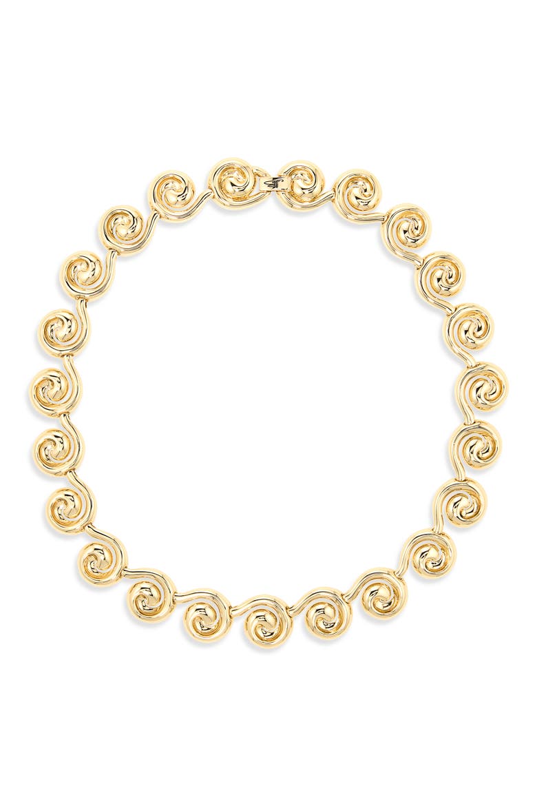 Nico Collar Necklace, Main, color, HIGH POLISH GOLD