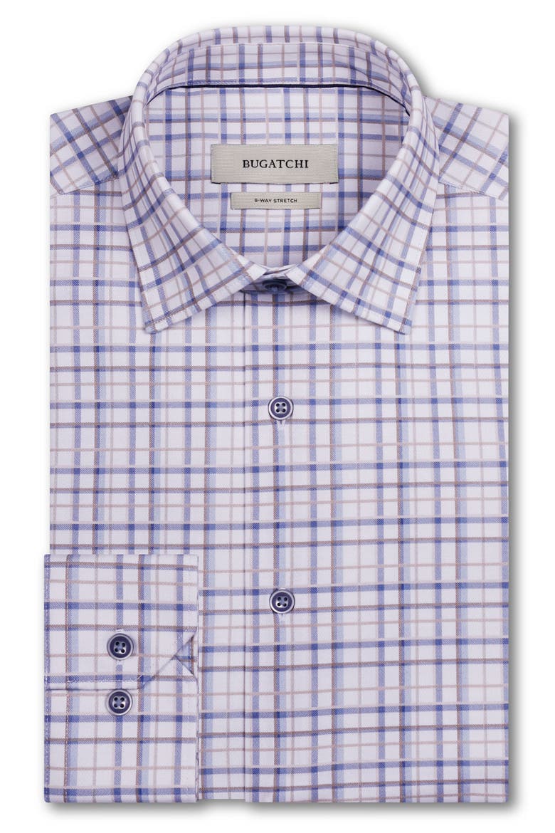 James OoohCotton® Plaid Print Button-Up Shirt, Alternate, color, AIR BLUE