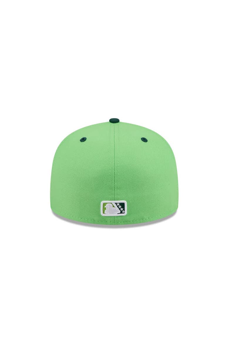 New Era Men's New Era Green Hartford Yard Goats Theme Nights 59FIFTY Fitted Hat, Alternate, color, Green