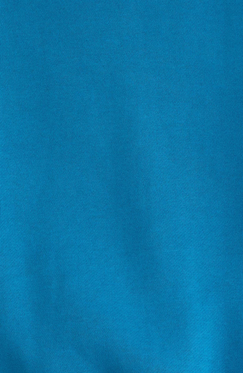 Fear of God Essentials x NBA Warriors Sports Fit Hoodie, Alternate, color, Blue Sapphire/ Canyon