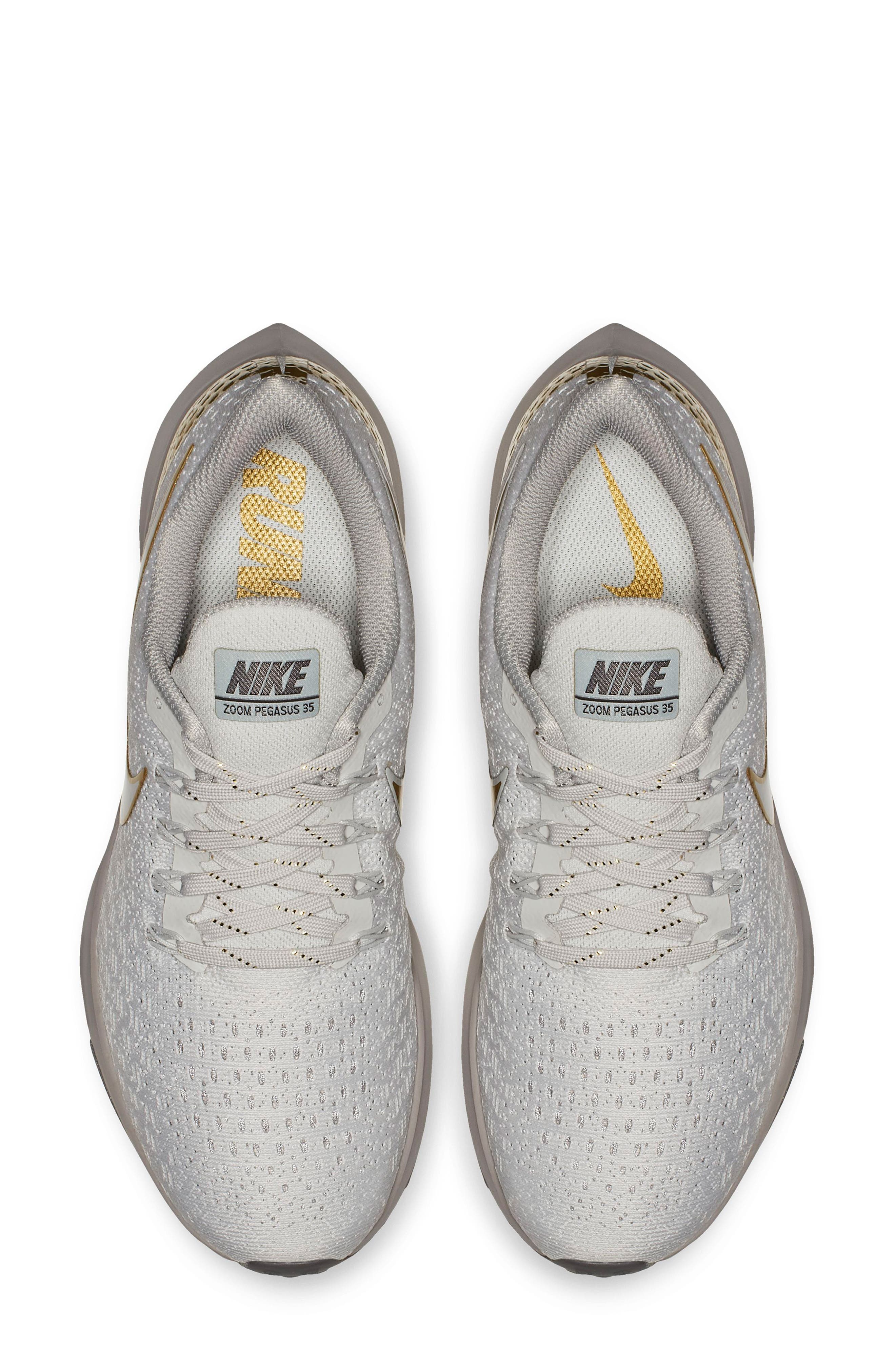 Nike Air Zoom Pegasus 35 Premium Running Shoe, Alternate, color, 