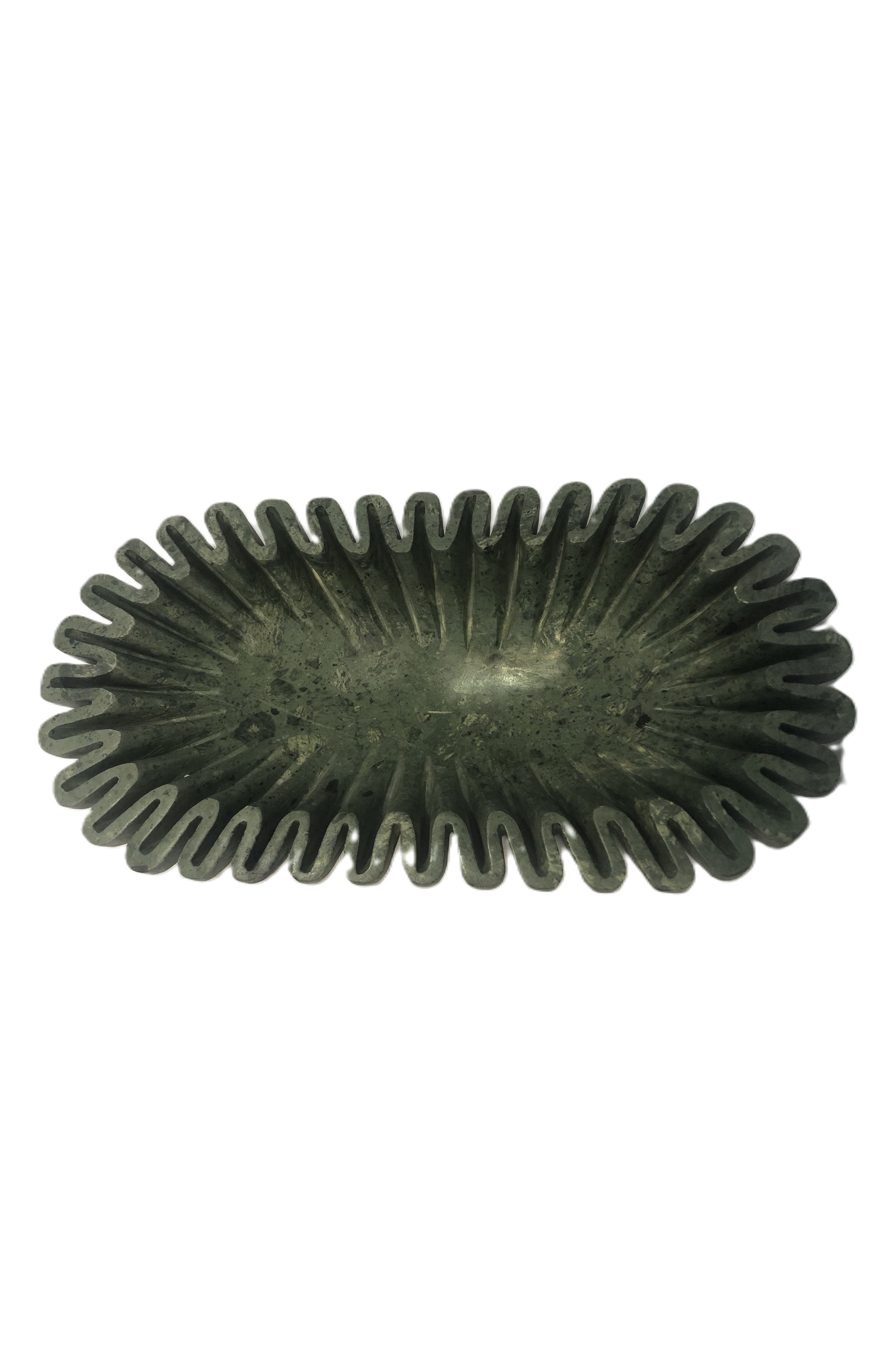 Arkin Ruffle Marble Bowl