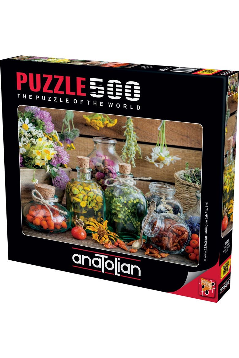 Herbal Therapy 500 piece Jigsaw Puzzle for Adults, Alternate, color, Multicolor
