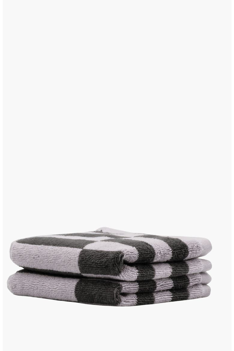 Shadmoor Australian Cotton Bath Sheet, Alternate, color, Lilac & Charcoal