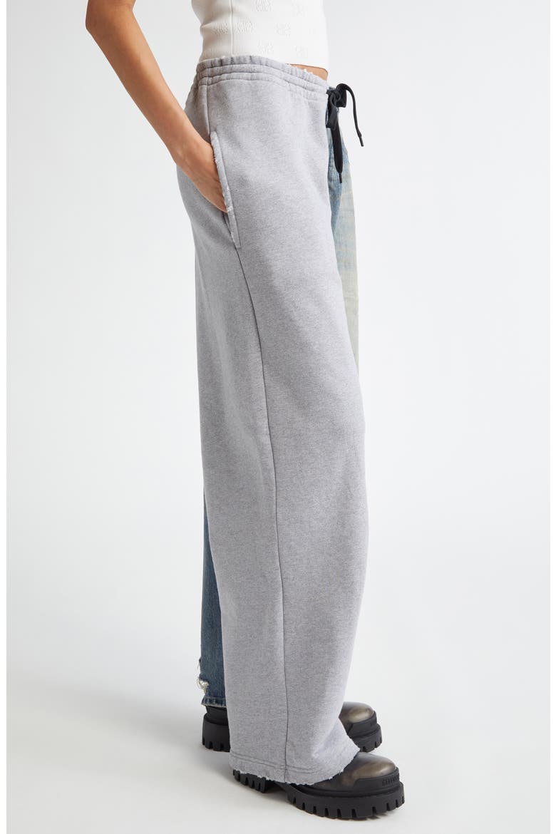 Hybrid Baggy Flare Jeans, Alternate, color, OUTBACK BLUE