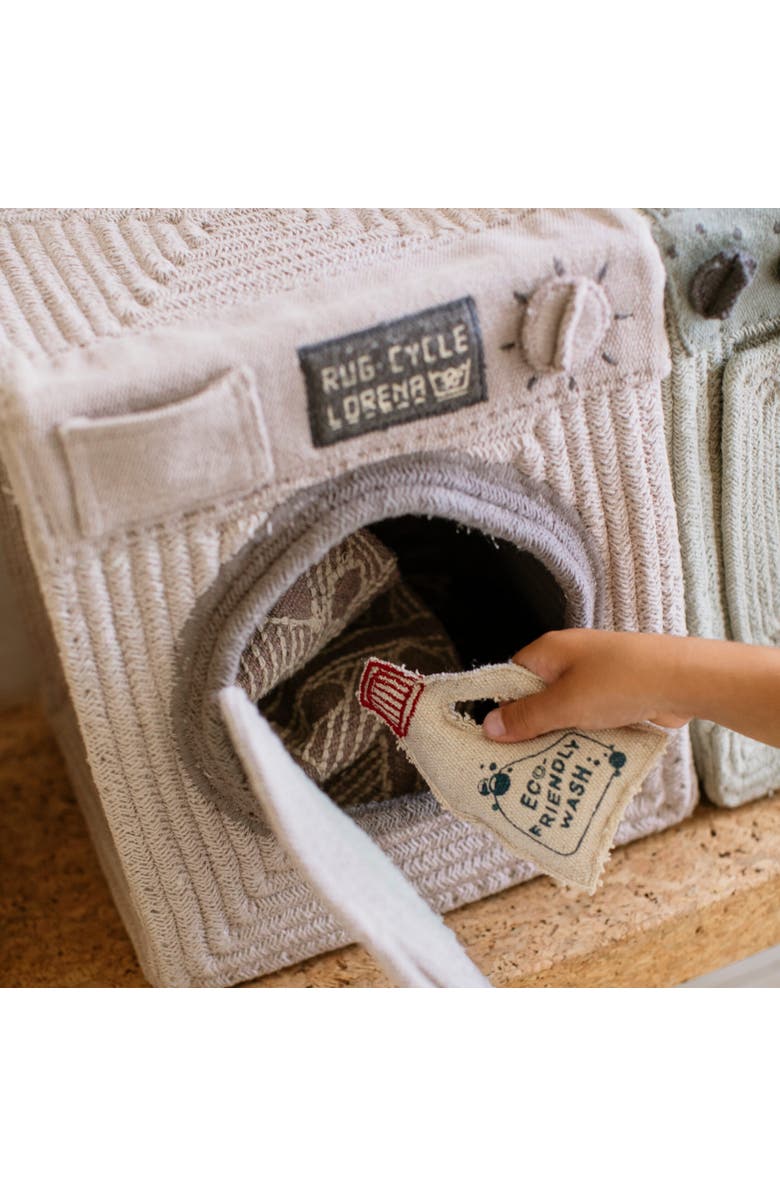 Lorena Canals Play Basket Washing Machine, Alternate, color, Grey