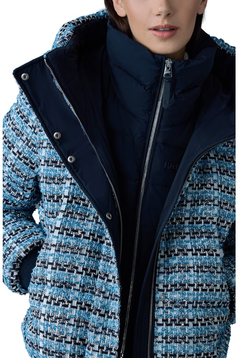 Shirley-TW 750 Fill Power Down Puffer Jacket, Alternate, color, SKY BLUE MULTI