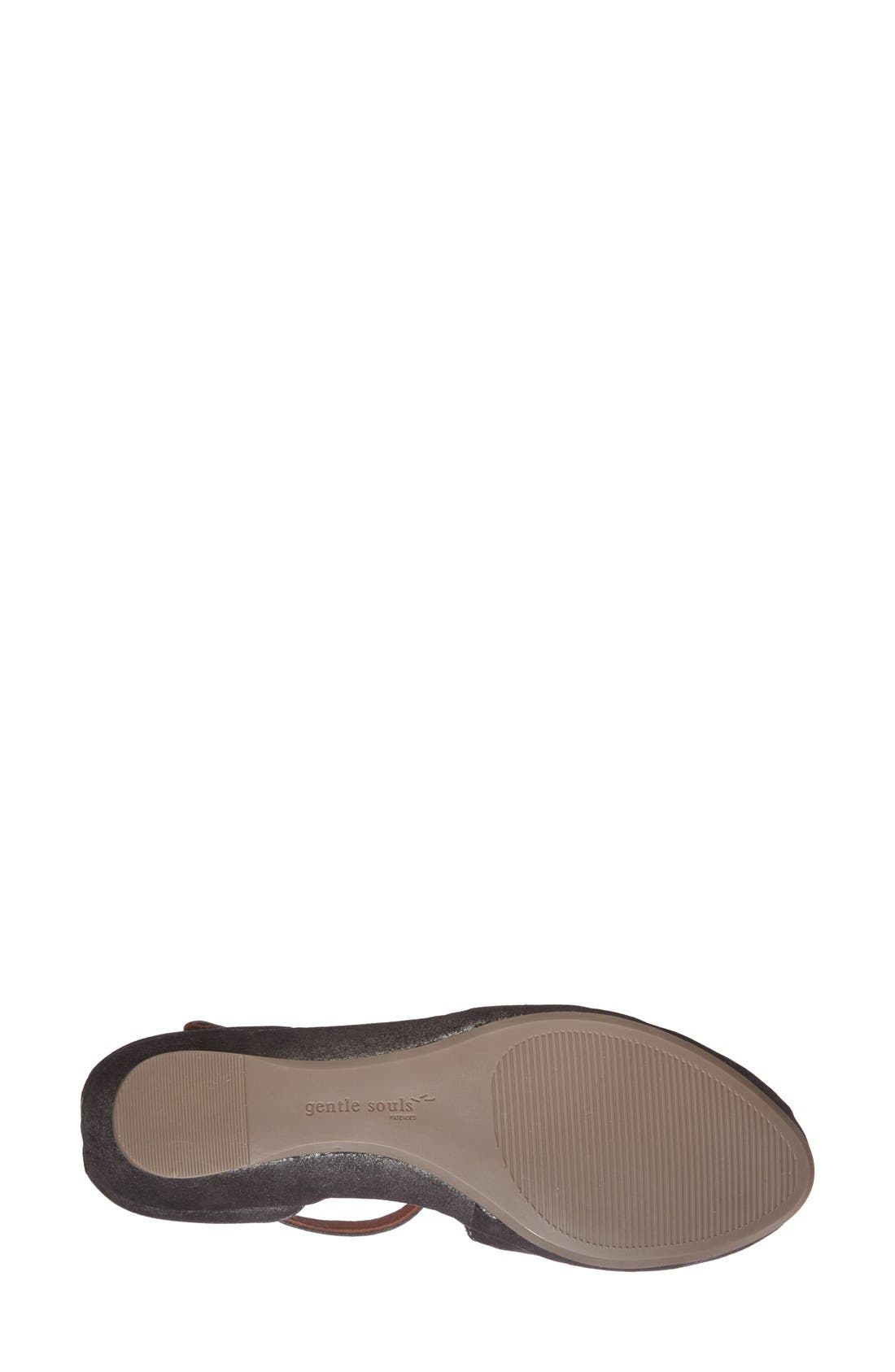 by Kenneth Cole 'Lily Moon' Sandal, Alternate, color, GRAPHITE