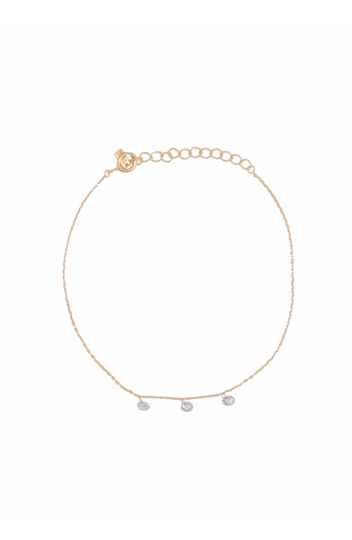 Bearfruit Jewelry Sterling Silver 18k Gold Plated Emmeline Bracelet In Gold