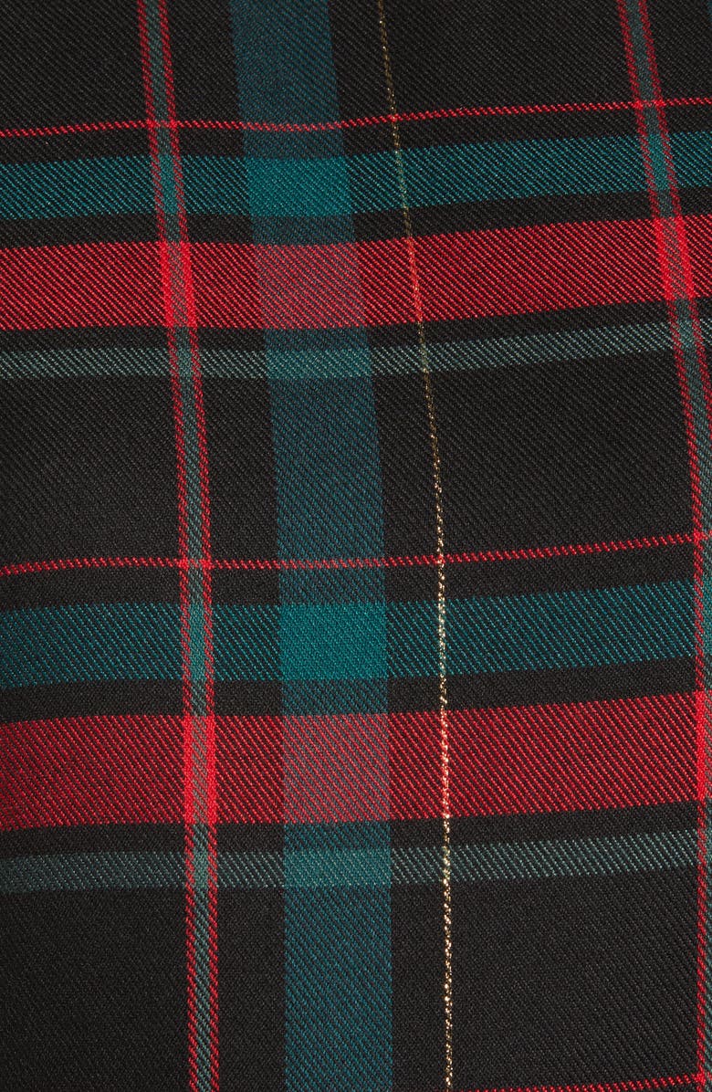 GIBSONLOOK Gibson x Hi Sugarplum! Holiday Joyeux Cap Sleeve Fit & Flare Dress, Alternate, color, 