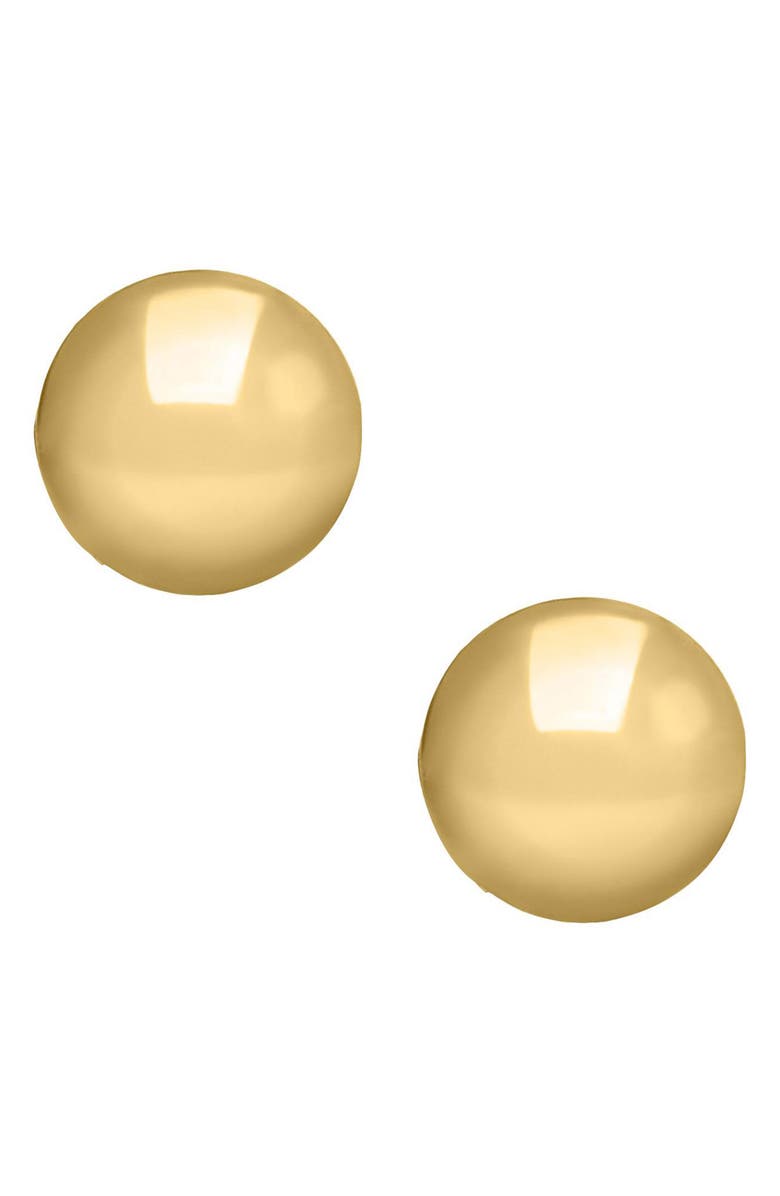 Mignonette 14k Gold Ball Earrings, Main, color, Gold