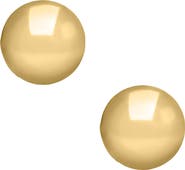 Mignonette 14k Gold Ball Earrings