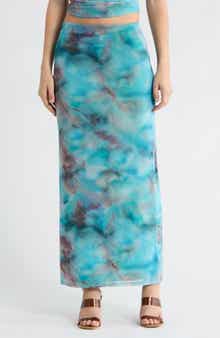 Leith Mesh Maxi Skirt