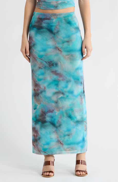 Leith Mesh Maxi Skirt