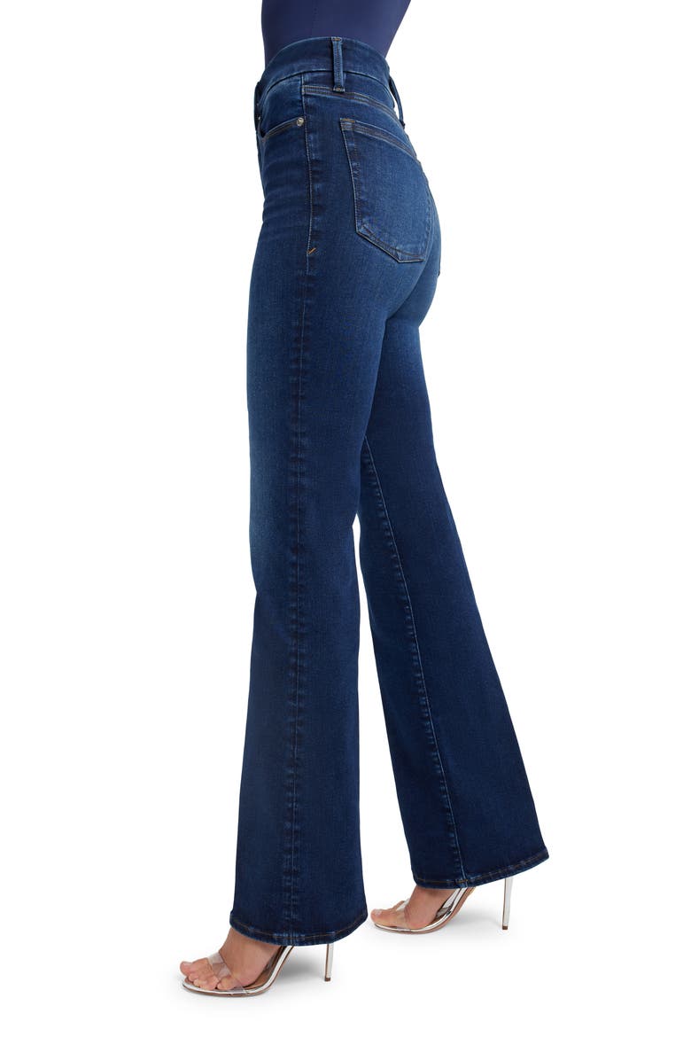 Always Fits Good Classic High Waist Bootcut Jeans, Alternate, color, INDIGO446