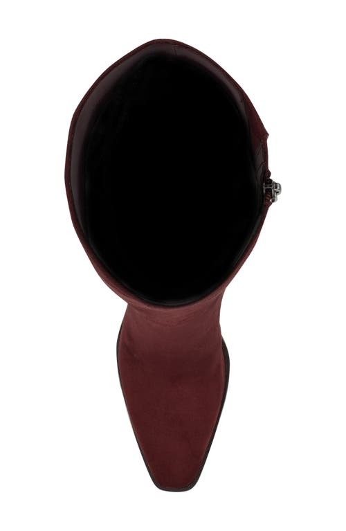 Nine West Zeran Knee High Boot In Red