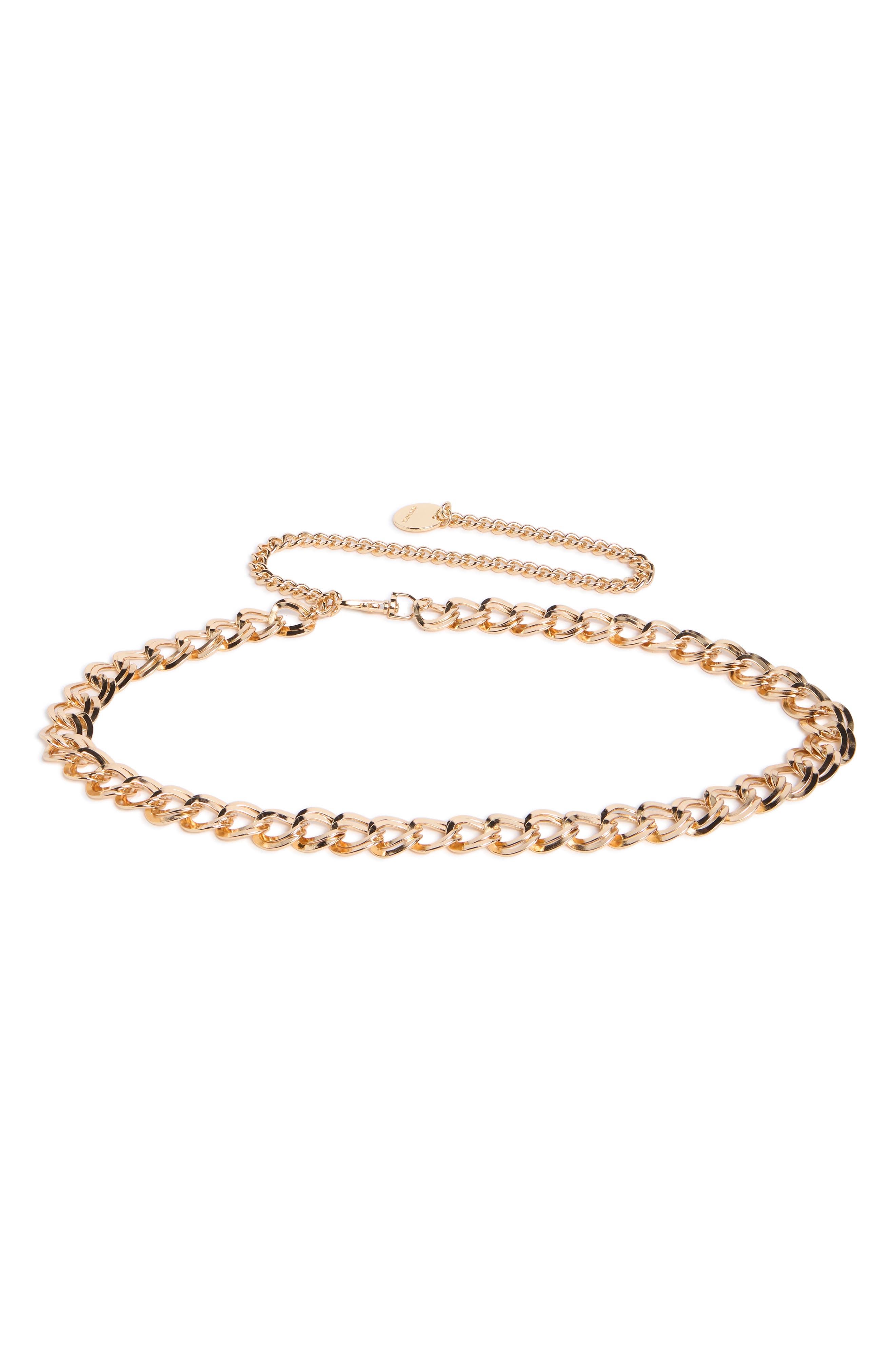 Double Curb Link Chain Belt