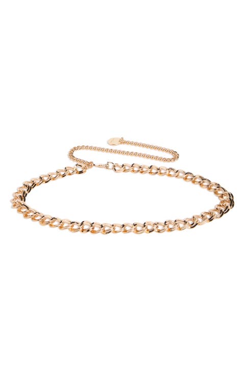 Double Curb Link Chain Belt