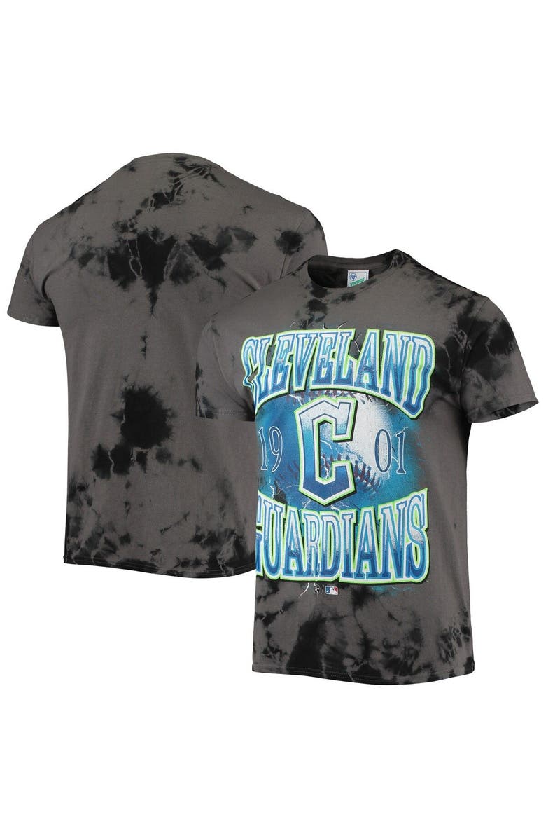 '47 Men's '47 Charcoal Cleveland Guardians Wonder Boy Vintage Tubular T-Shirt, Main, color, Charcoal